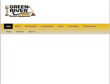 Tablet Screenshot of greenriverrental.com